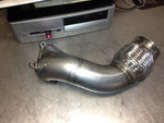 2012-2016 Arctic Cat F1100 turbo ZR 9000 3" Divorce pipe with V-Band all Stainless